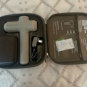 Sharper Image Power Precision Gray Deep Tissue Massage Gun